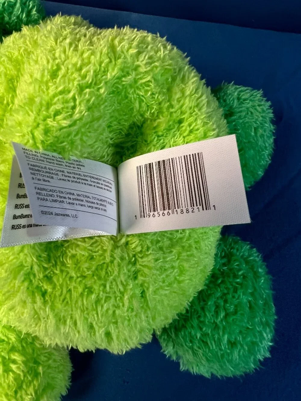 BumBumz by Russ, “Bobbie the Broccoli”, RootBumz Plush BBZ8-#40